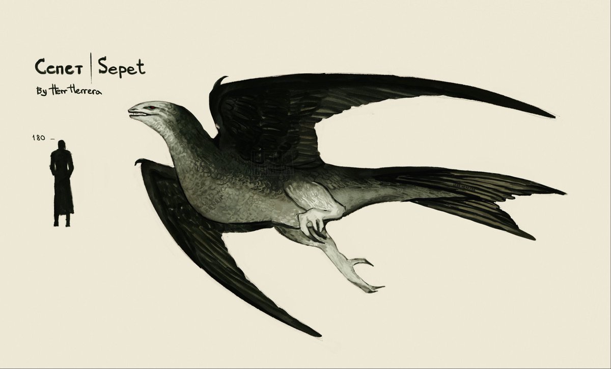 herr_herrera_'s tweet photo. [Novel lore] 
New concept art of the beast, between dragon and bird.
#medieval_fantasy https://t.co/ubJrAvcEiQ