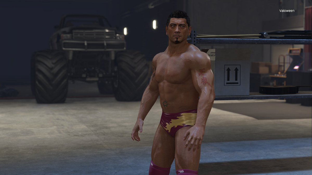 Valoween's tweet photo. Batista '02 - '07 available now on my main profile

#wwe2k26 https://t.co/meRbOAB2bD