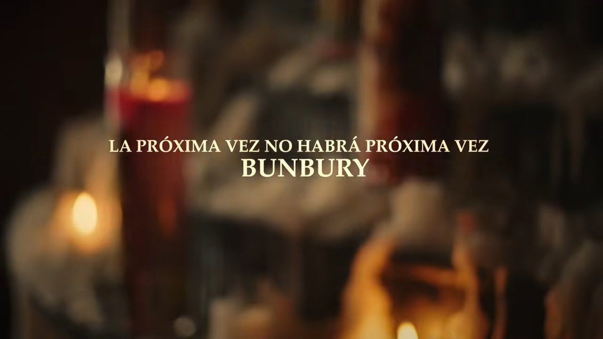 bunburyoficial's tweet photo. Bunbury - La próxima vez no habrá próxima vez (Videoclip Oficial)
https://t.co/5CDHStqWIG https://t.co/OtwUnNkxr4