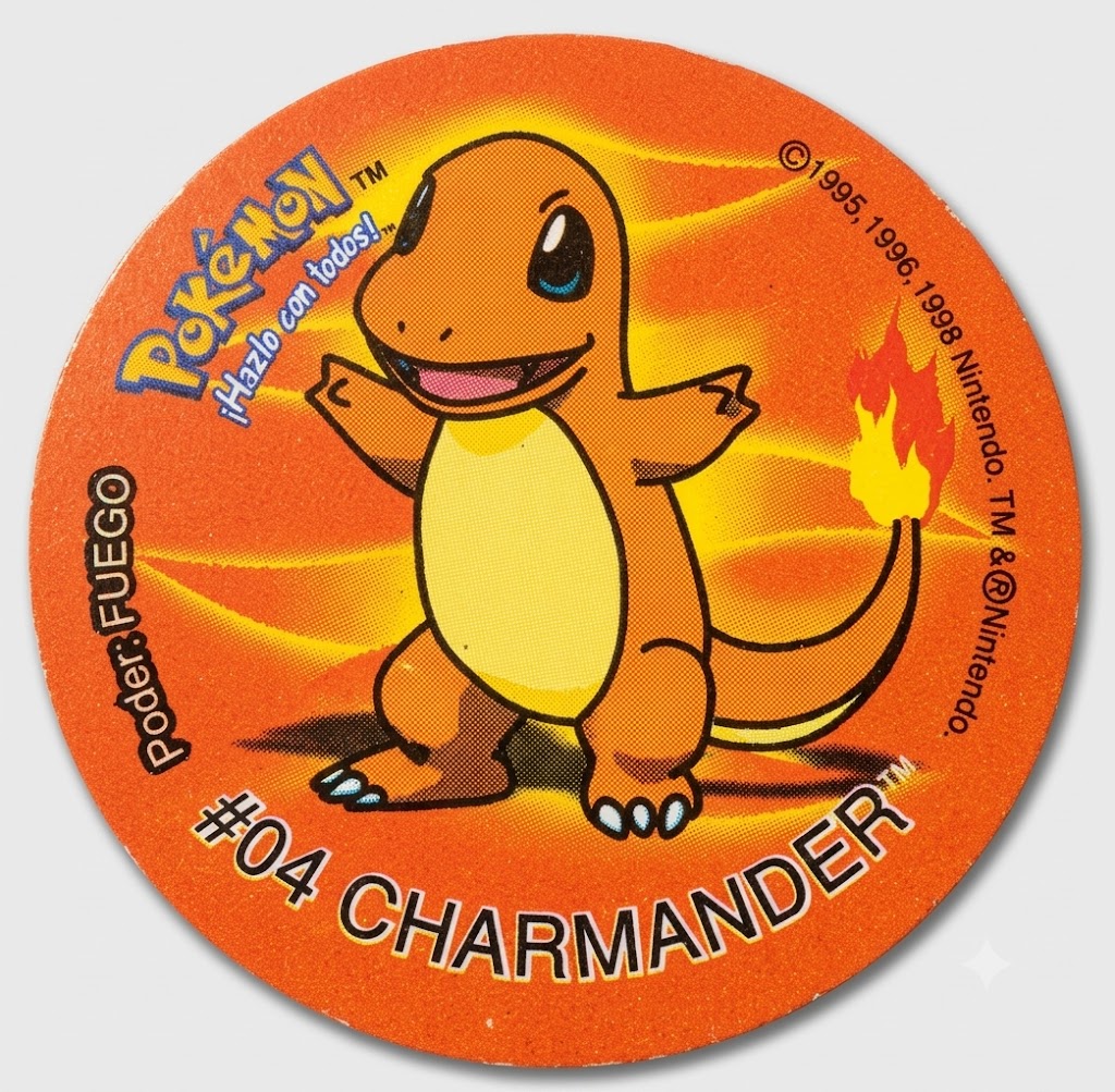 90Nostalgico's tweet photo. Charmander #04: Los Tazos Pokémon de las promociones de papas fritas Lays (PepsiCo)

Poder: FUEGO🔥 https://t.co/tCfUVvvjHB