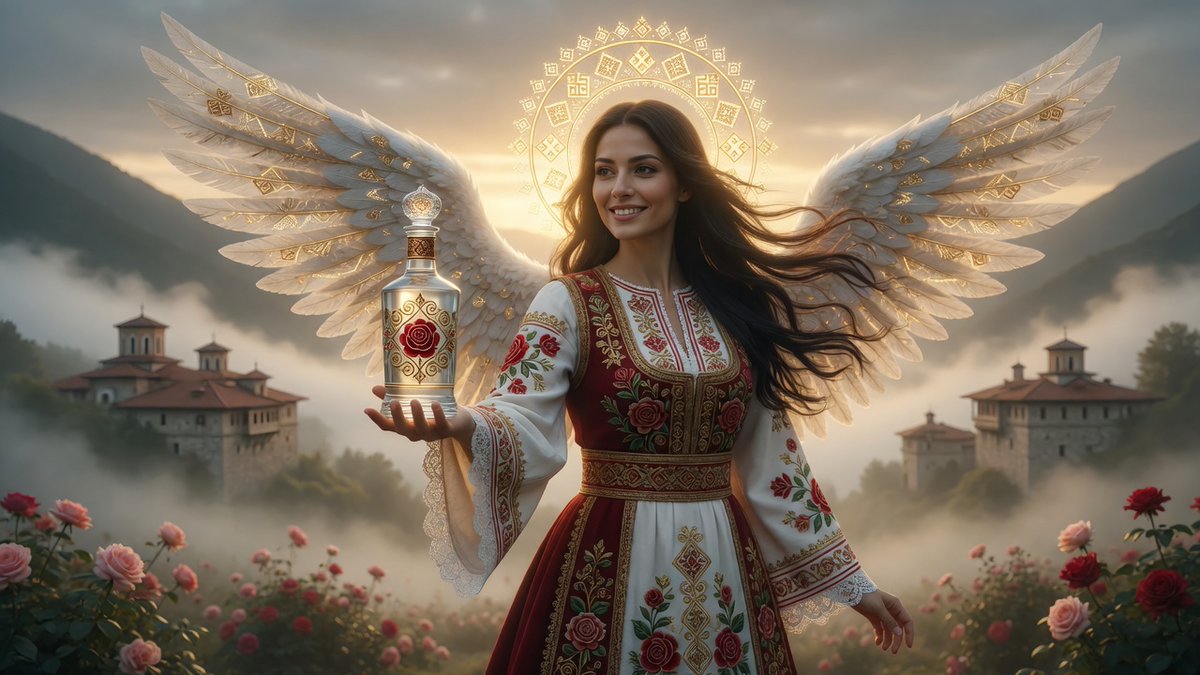 NIGHTSHADE8850's tweet photo. The Bulgarian Holy Angel of Rakia 😇
#bulgaria #rakia #angel #AIart️️️️️️️️️️️️️️️️️️️️️️️️️️️️️️️️️️️️️️️️️️️️️️️️️️️ https://t.co/sFVmCZjIsf