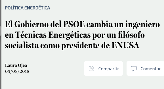 merogos_'s tweet photo. Hombre! ¿Quién iba a suponer que a intención de destituir a un ingeniero especializado en el manejo de uranio con 23 años de servicio por un filosofo pesecero iba a ser la de trincar? https://t.co/TKXCGom2kf