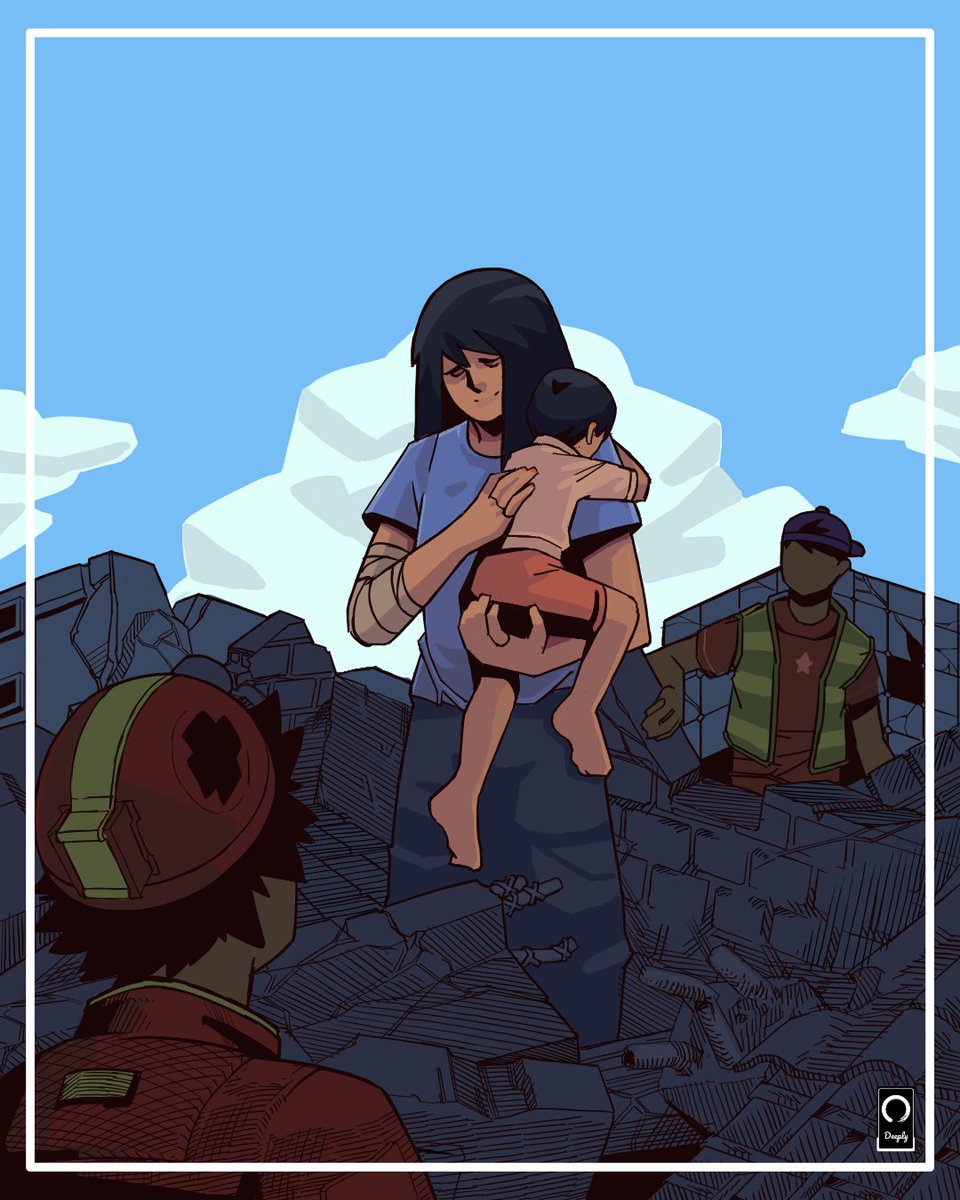 weird_deeply's tweet photo. Detrás de esta ilustración hay una historia real Dayana y su bebé de 18 días sobrevivieron 32h bajo los escombros en La Guaira. Su abrazo es el reflejo de un país que no se rinde.

Fuerza Venezuela.

#SismoCaracas #LaGuaira #ArtistasPorVenezuela https://t.co/lUhOLNSHRI