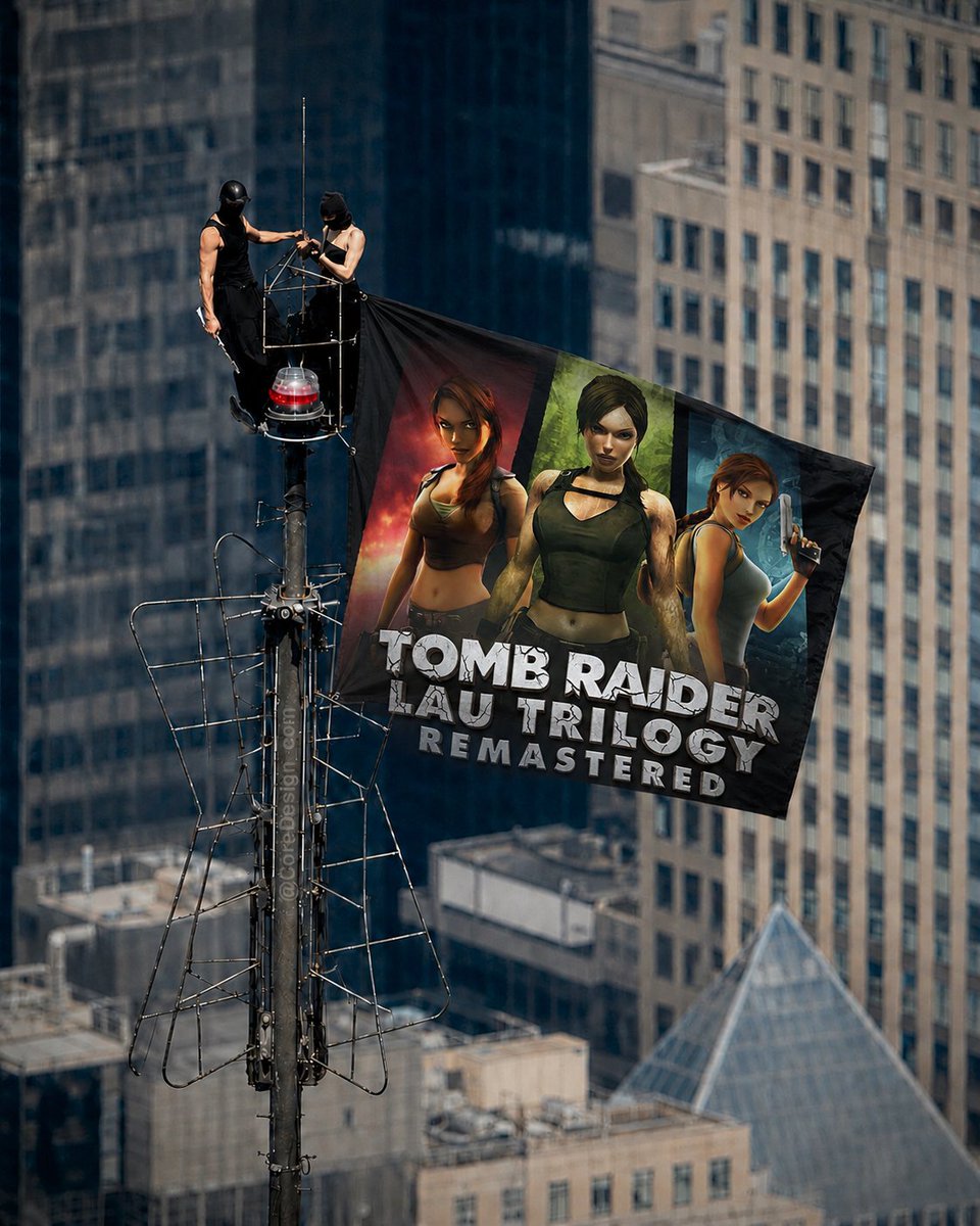 RenanCroft's tweet photo. #RemasterLAUTrilogy 
#TombRaiderLAUTrilogyRemastered https://t.co/8iImMLO8P7