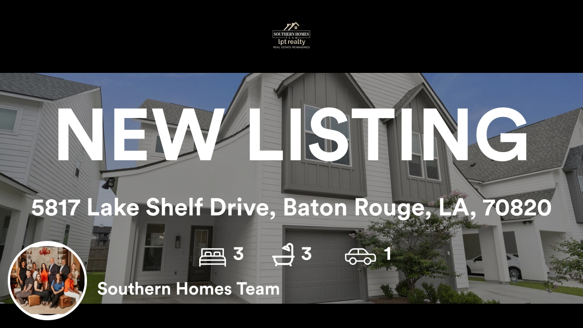SouthernHomesLA's tweet photo. 🛌 3 🛀 3 🚘 1
📍 5817 Lake Shelf Drive, Baton Rouge, LA, 70820

Our team’s latest listing on RateMyAgent
Broker Associate BROK.995680747-ASA
https://t.co/BJpxsVGXYL

...
#ratemyagent #realestate https://t.co/YPUGMMHvH3