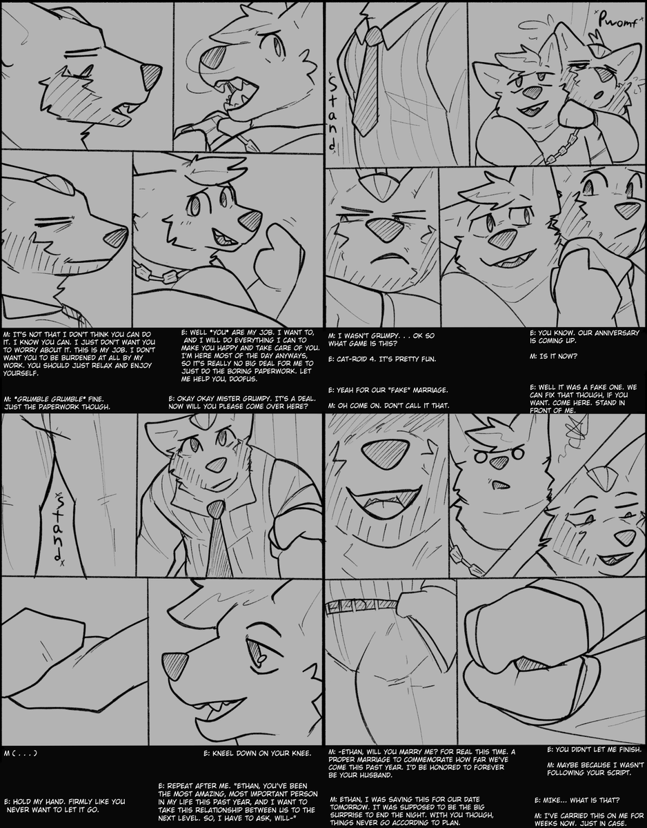 needs_bear's tweet photo. Page 168 of #MyMafiaHusband #furryart https://t.co/JHXDnFvfCx