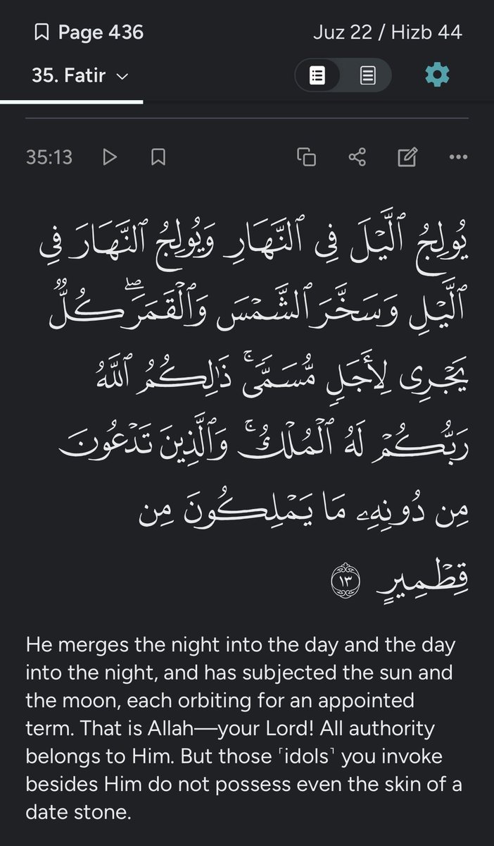 ryan_stefa's tweet photo. @iamkunwartariq @Veteranhax @rasgullii Hello,

This ayah in this Surah is about the dead Meccan Pagans, (the uneducated), who worshipped idols. 

Please read the whole surah. https://t.co/u7qlFDx7Iv