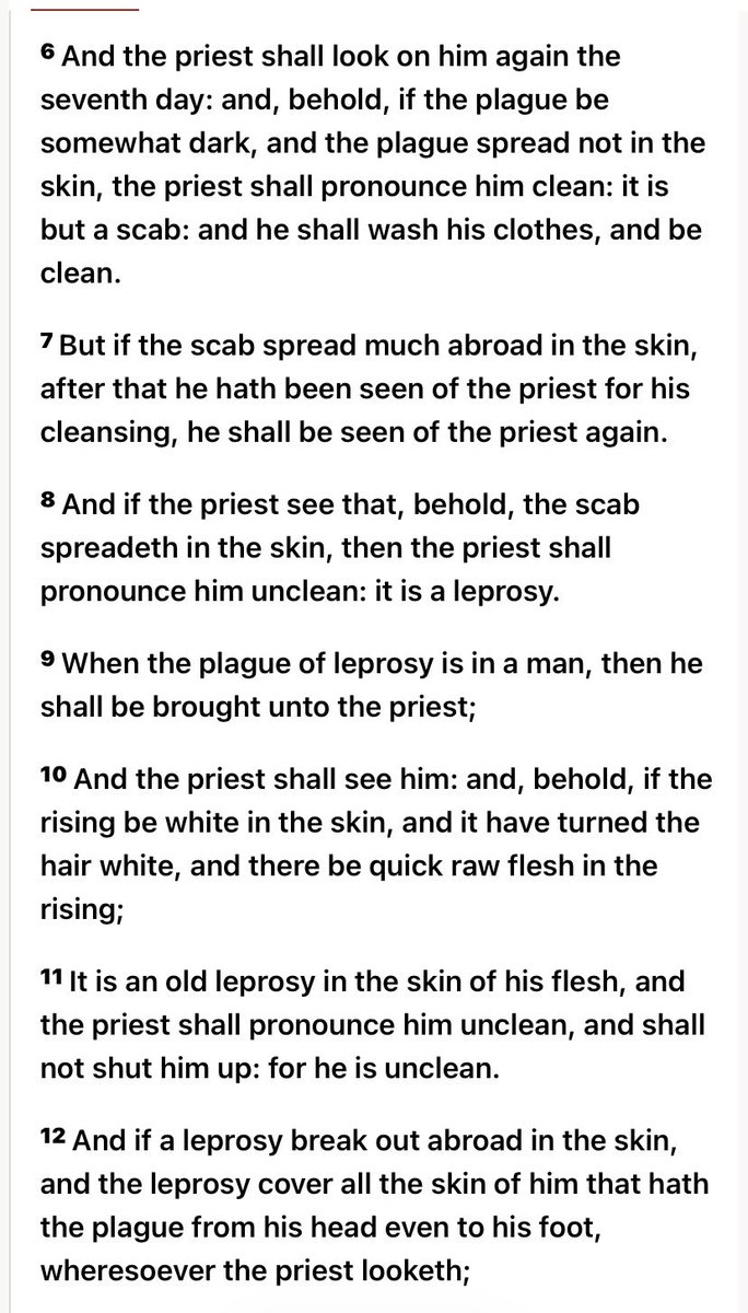 PRIINCESS290's tweet photo. @EKoby21714 @b1ackfamilyPAC there will be no mercy given #Esau I promise you ! Also Iβm about to make you cry you pale cursed with leprosy #Btch ! If the skin is pale with leprosy it is unclean βbehold if the plague be somewhat dark and the plague spread not in the skin,the priest shall pronounce him clean https://t.co/tirMV9FO2B