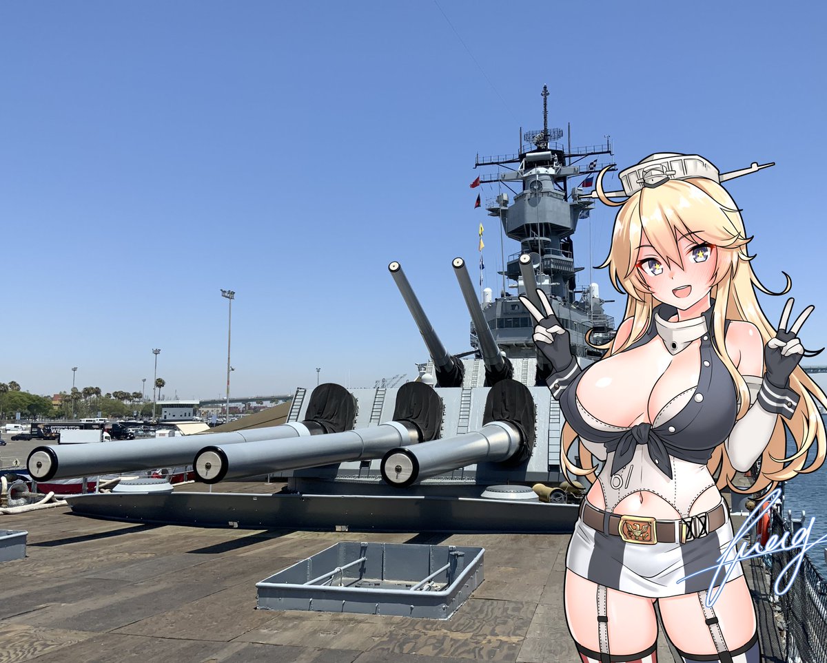 frag_0416's tweet photo. アメリカ建国250周年！！これからも良き友人でいられますように…

そしてこれはお気に入りの米艦娘達( ◜ᴗ◝)
 #America250 https://t.co/fl8nJUBBwK