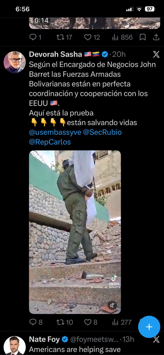 LyndaVida's tweet photo. @AJEnglish I have seen plenty of people on the ground asking for help with no luck. We lost my uncle and aunt in Playa Grande. My family members didnt see military forces until Saturday in the area where they were. The people were the first ones to respond since day 1. https://t.co/JQE9kBJb7c