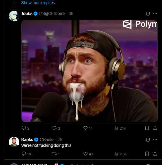 saisons903's tweet photo. We have had multiple people that surround @blknoiz06 such as @Banks and @_TJRTrades Talking about his consuming his"semen" 

A bull's semen is referred to as"White Gold"

We can run white gold because they are talking about eating his "semen" when the coin hits 1B https://t.co/du5ezQ0Yq9