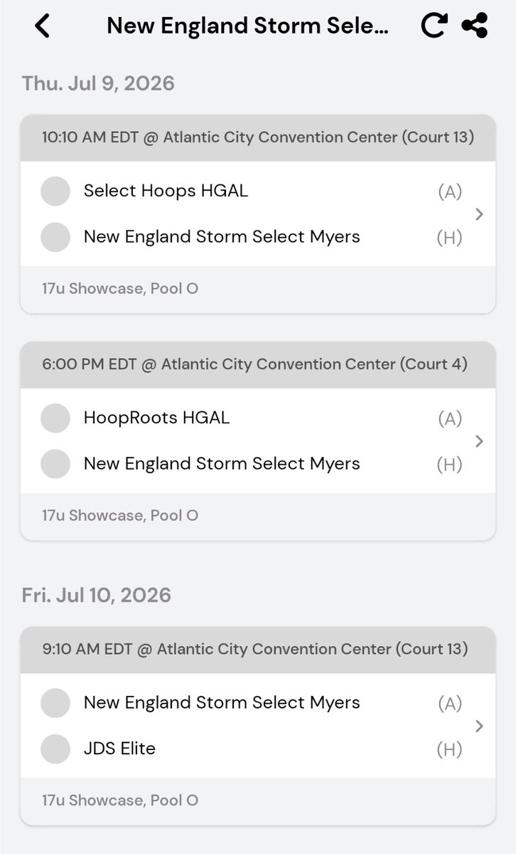 alishouke's tweet photo. Coaches! Here is my schedule for the upcoming Atlantic City HoopGroup Jam Fest. 

For the latest film, check out my pinned post for my spring highlights! @HoopscoachMYERS @NEStormNHDir @NEStormBball @Bedford_NH_BVBB https://t.co/LRK40TaXPT