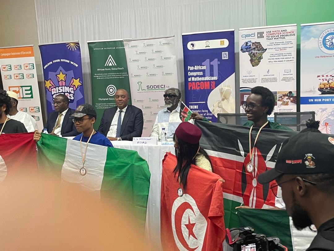 ala_nso's tweet photo. Breaking news: Igbo children has helped Nigeria break 20 year long record in the just concluded Pan African Maths Olympiad, 2026, in Ivory Coast. 

Silver:
Chimfumnanya Aghaduno of Penny International School, now studying at African Olympiad Academy

Bronze:
Ikenna Enwere of BrightSun. By the way, he got the second highest score (370) in Jamb this year, amazing talent.

This is the first time Nigeria has a female student that secures Silver medal at PAMO making Chimfumnanya the first Nigerian female with the highest score at PAMO ever.

Without Ndi Igbo, Nigeria will only be on map for fraud and scams!