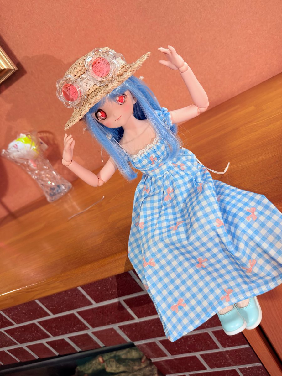 Kinatsu64YM's tweet photo. おはようございます。
無茶苦茶お久しぶりの　#おはドル　です
今日はDDフェスに向かっております。
どれくらい並んでるんだろ？
#うちのこかわいい
#MDD 
#ドルフィードリーム https://t.co/PUfSMgGXh4