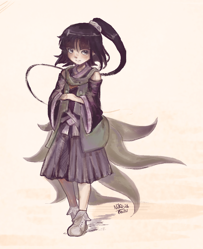 niko様 coloured in a sketch from a while back