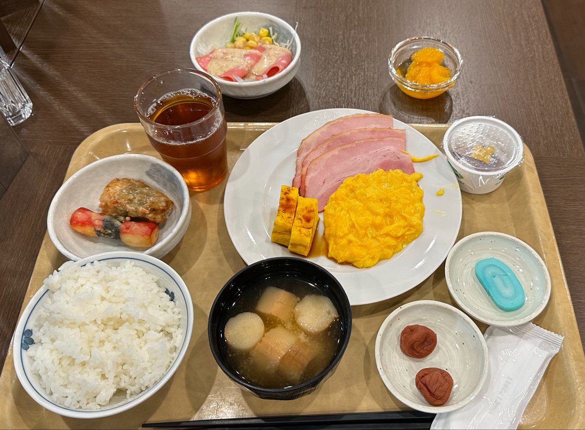 wildbahn16's tweet photo. 今日は帰るだけなので、ゆっくりした朝

しっかりと朝ごはん食べて、もうしばらくゆっくり https://t.co/dCr3leNuX2