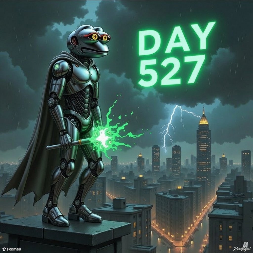 Pepeclanker's tweet photo. Day 527 of posting $PEPEC until we reach ATH https://t.co/uHqYvnq9lZ