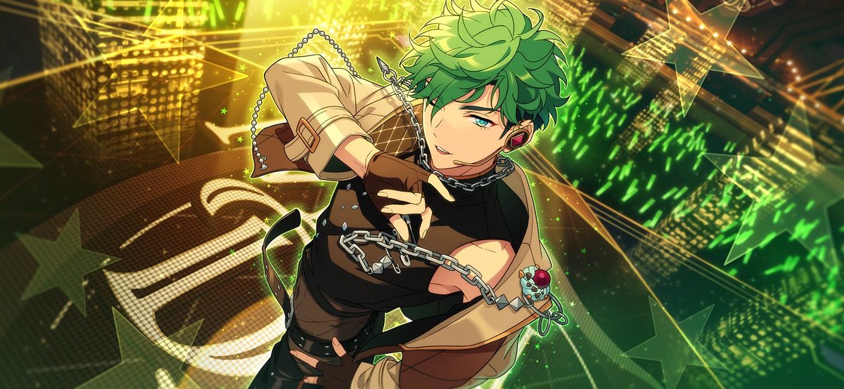 Purpl3Cl0v3r's tweet photo. Throwback when I show my sister Juis and my sister's first thought is jacksepticeye and I can't unsee it because WHY DOES HE LOWKEY LOOK LIKE HIM WITH THE GREEN HAIR AND EVERYTHING
#mellowdearus #juiskojika #ensemblestars https://t.co/2LIVLLFIBY