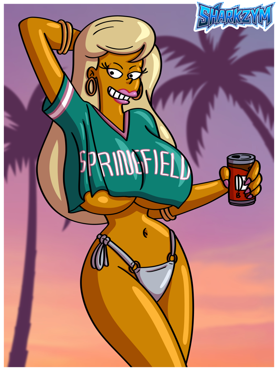 Sharkzym's tweet photo. I had many Simpsons gals to pick from, so I chose Titania for this parody...

Hit &amp; Run 2 when?

#fanart #gtavi #parody #digitalart #sharkzym https://t.co/nfxbmpqteG