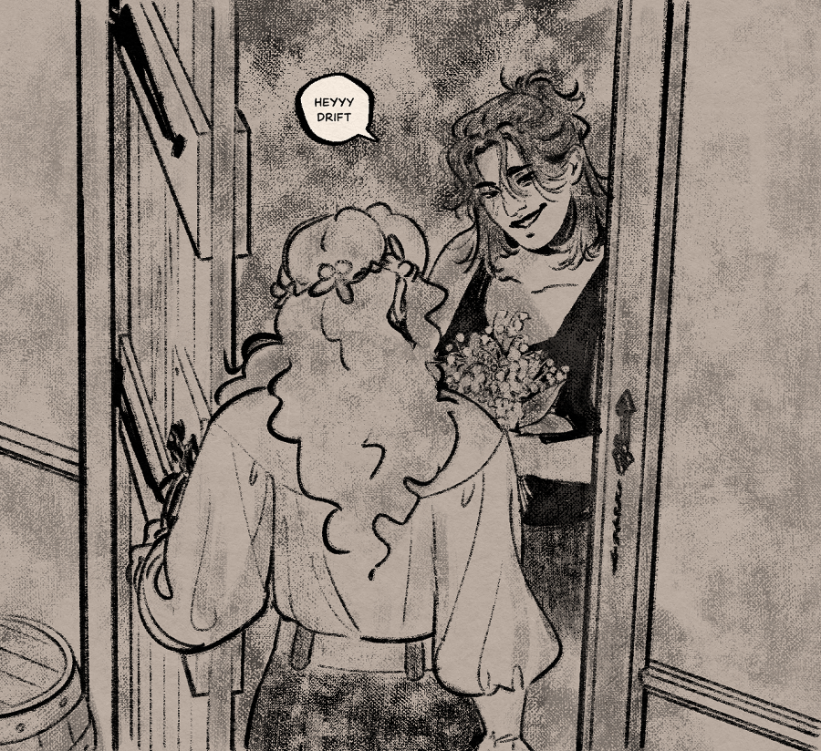 CaptainHarrie's tweet photo. okay you guys can have one (1) more driftsey before i leave. anyway so AJ finally got to go to that dorm huh [1/2] #TheFlightSMPFanart #AimseyFanart #InfiniteDriftFanart https://t.co/nfzA8IpfAe
