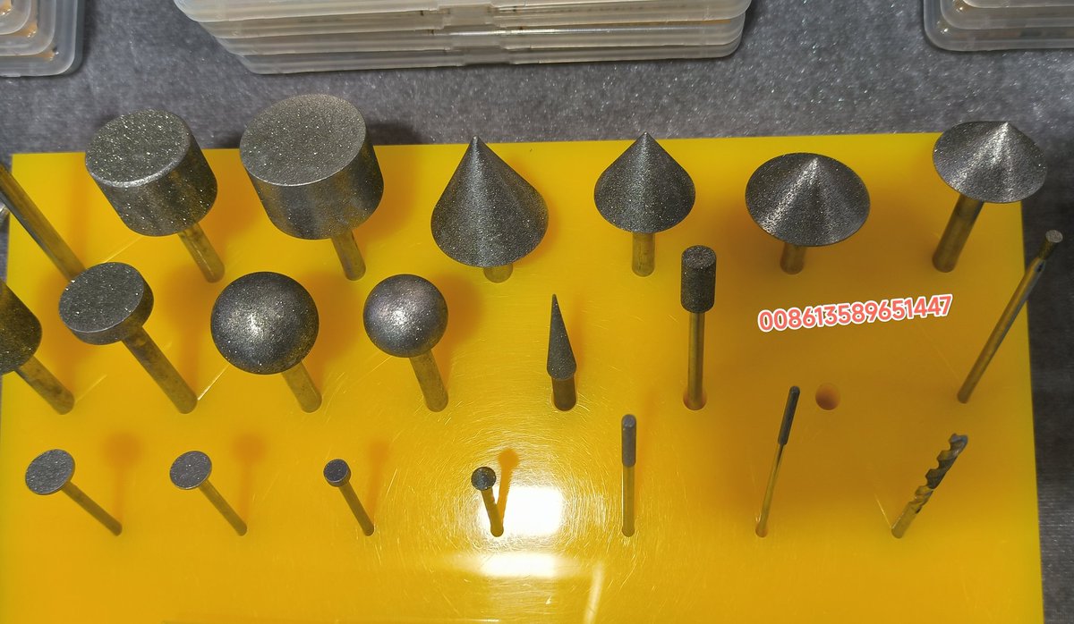 power_welder's tweet photo. Manufacturer For Stone Marble diamond drill grinding bit
set stone carving rotar.With case
Diamante Para Tallado...
Stone Carving Set
#Diamond_grinding #Burr_Bits https://t.co/rd4cfxqGII