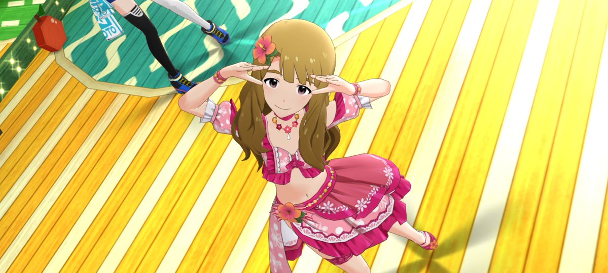 kuni_MLive's tweet photo. おはようございます！
デイリー楽曲は「りんごのマーチ」でした(*^^*)
#ミリシタスクショ朝の1枚 https://t.co/W1AcpcdCI5