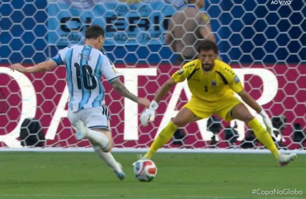 Benchednation's tweet photo. The Goat vs Lionel Messi https://t.co/VdoD2eTSXs