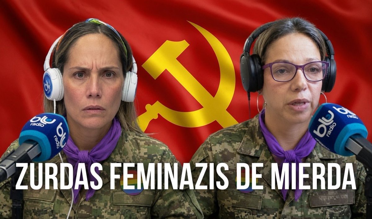 jimitucker1's tweet photo. @LuSeUSA1 @anacrisrestrepo @ZuluagaCamila @BluRadioCo @mananas_blu @ABDELAESPRIELLA Esas FemiLocas de "PERIODISTAS"🤔 La zuluaga y las otras compinches que la apoyan y hacen encerrona al que las contradiga,son unas serpientes 🐍🐍🐍venenosas activistas descaradas de la izquierda 🐀🐀NO MAS  BLU!!! https://t.co/WFbcVzWmoD