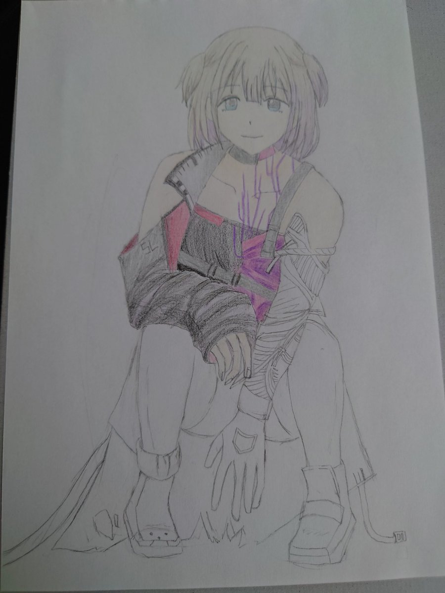 homare_dump's tweet photo. 下描きから��成までの写真って面白い
撮り忘れが多い中、シャニマス芹沢あさひはちゃんと残せた https://t.co/GeYKDGLDH4