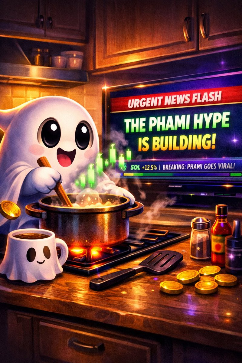 Phami_on_solana's tweet photo. Whatโs โPhamiโ cooking up? ๐ป
Hmm, Must be something good
The Hype is buildingโก๏ธ
#Phami #Cooking #Hype https://t.co/X6bL8qekd0
