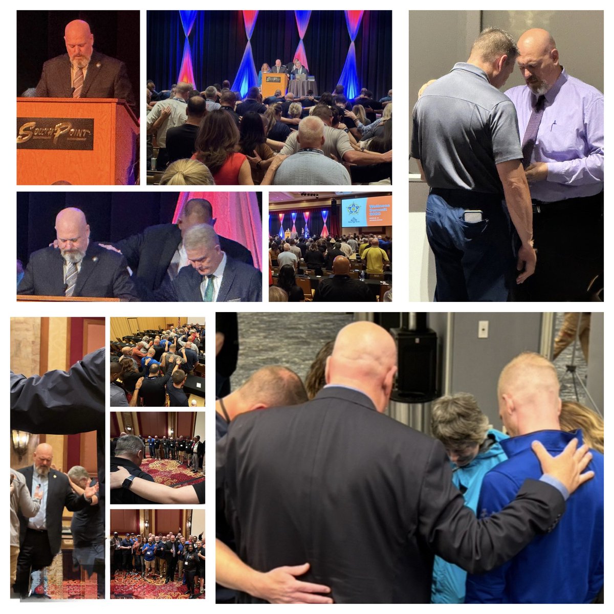 RickFOP86's tweet photo. GRATEFUL to Spend Time in Prayer with our FOP Members across America

We Stand Hand to Shoulder — Holding each other up in All Times

Though we Declare our Independence from Man this Holiday in America 🇺🇸 

May we Recognize our Dependence upon God Almighty #Faith #NowMoreThanEver https://t.co/ka2zUEfihh