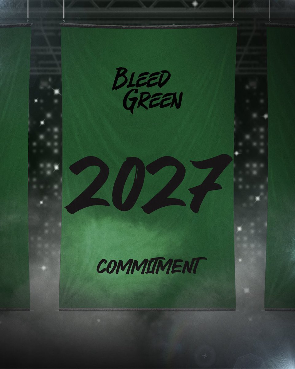 BasketballCcc's tweet photo. Super excited about our first 2027 commitment today!

#BleedGreen #GoRaiders https://t.co/CEjwkYsP1W