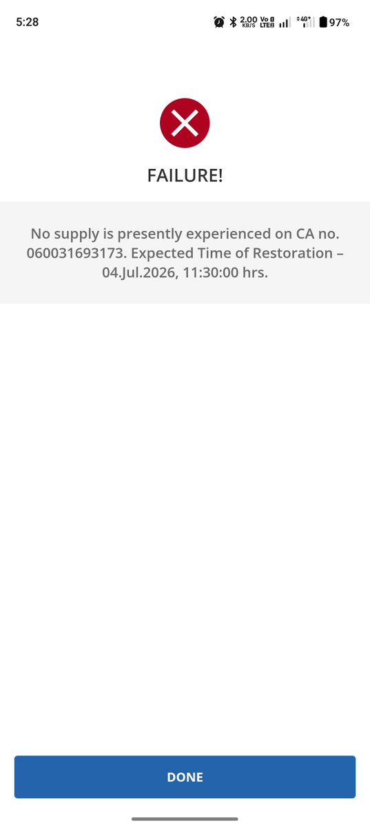BrAwLy1993's tweet photo. @tatapower_ddl What a pathetic system @tatapower_ddl has; they cut the power whenever they feel like it—even at 3 or 4 AM during this heat—without any prior notice.

I can't even raise a complaint through the app.
Majaak bana ke rakh dia hai

@gupta_rekha @tatapower_ddl @CMODelhi https://t.co/VVPfNkCF4K