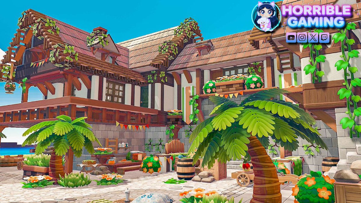_HorribleGaming's tweet photo. new video posted! took a small break from our big pokopia city to work on my Medieval town revamp! Keep similar vibes, and also improved some structures while keeping the rustic look I showcased on the older video a couple months ago
video here:
https://t.co/tZhYKGZnvN

#pokopia https://t.co/crzf7iLALJ