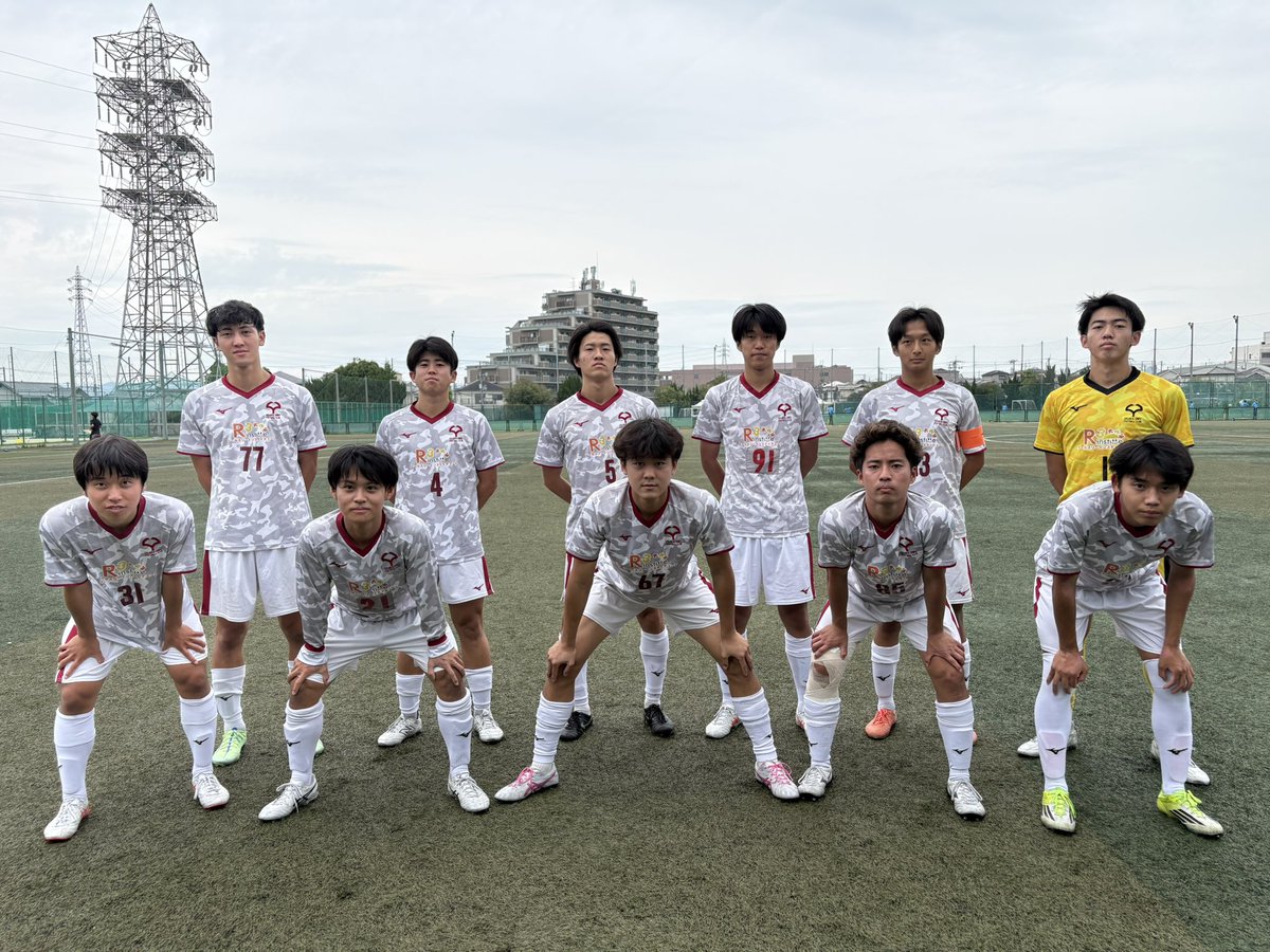 阪南大学サッカー部　白ユニフォーム上下セット 試合速報】 2026/07/04(土) OSCカップvs阪南大学 9:00 kickoffしました