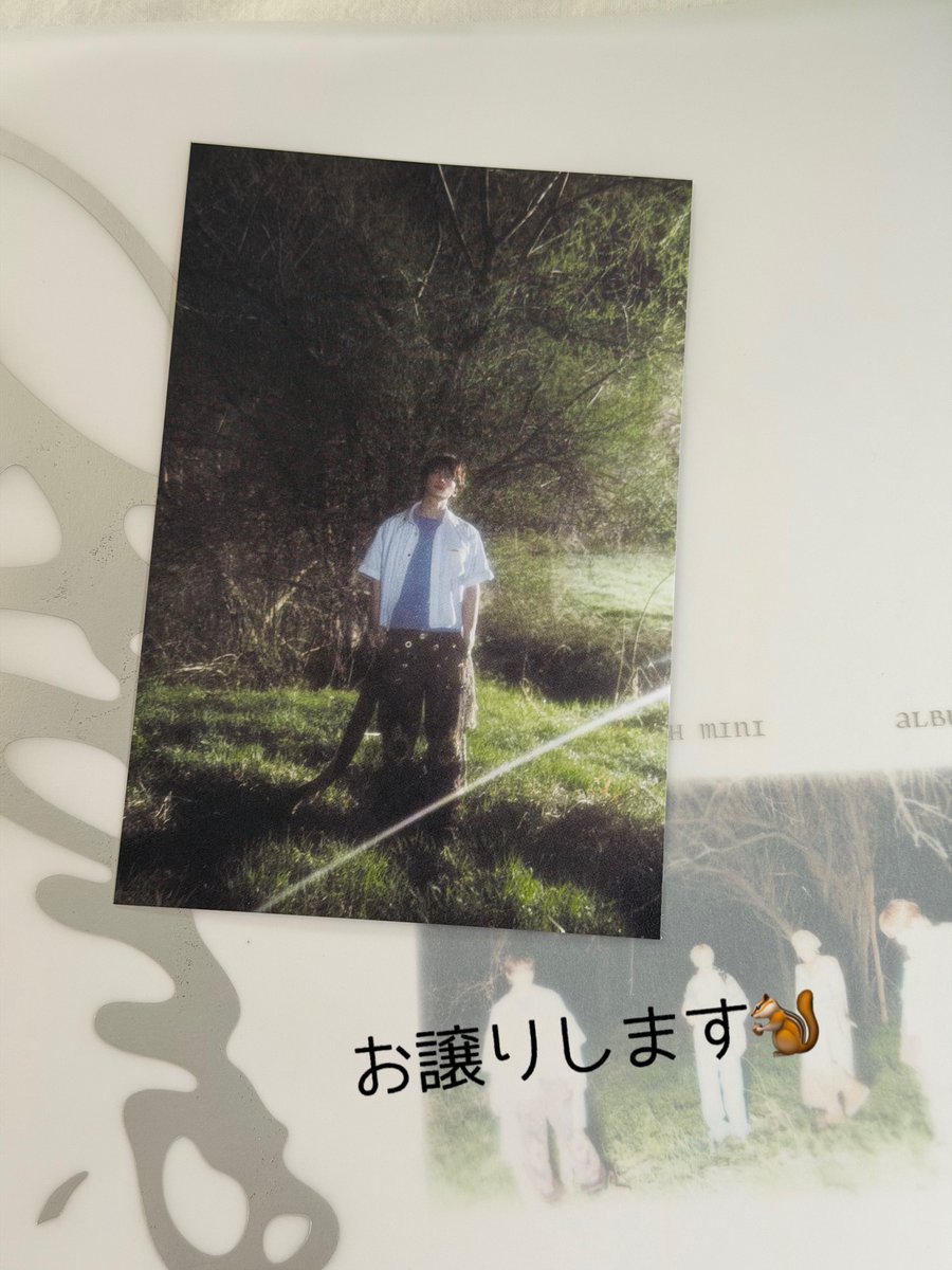 ポストカード交換】 交換内容が変わりました SHINee Atmos (Prismic
