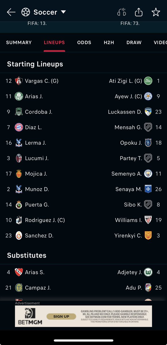 Micky_immortal's tweet photo. Eeii this is the black stars of Ghana 🇬🇭 lineup against Columbia we are out😣😣 https://t.co/mwOtMaLySS