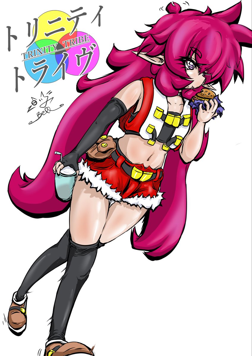 bell_ARTLIERRE's tweet photo. 桜雷の魔女マゼンタ🔴

漫画トリニティトライヴ7話
読んでくれた方
感想くれた方
ありがとうね
頑張るぃ٩( 'ω' )و

#イラスト #オリキャラ https://t.co/TcX5hWDDh7