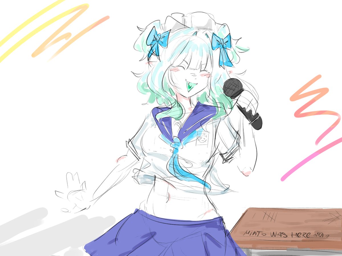 headlessmiku's tweet photo. #fantography summer ghost Mint https://t.co/Ccu3mQfNXq