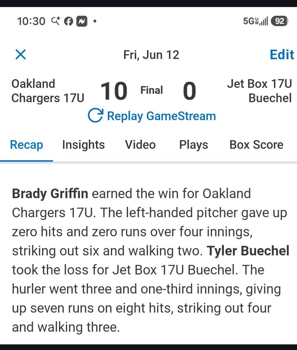 Grifbrady123's tweet photo. Good start to my travel season with 2 no hitter games. https://t.co/OvVBWgavf3