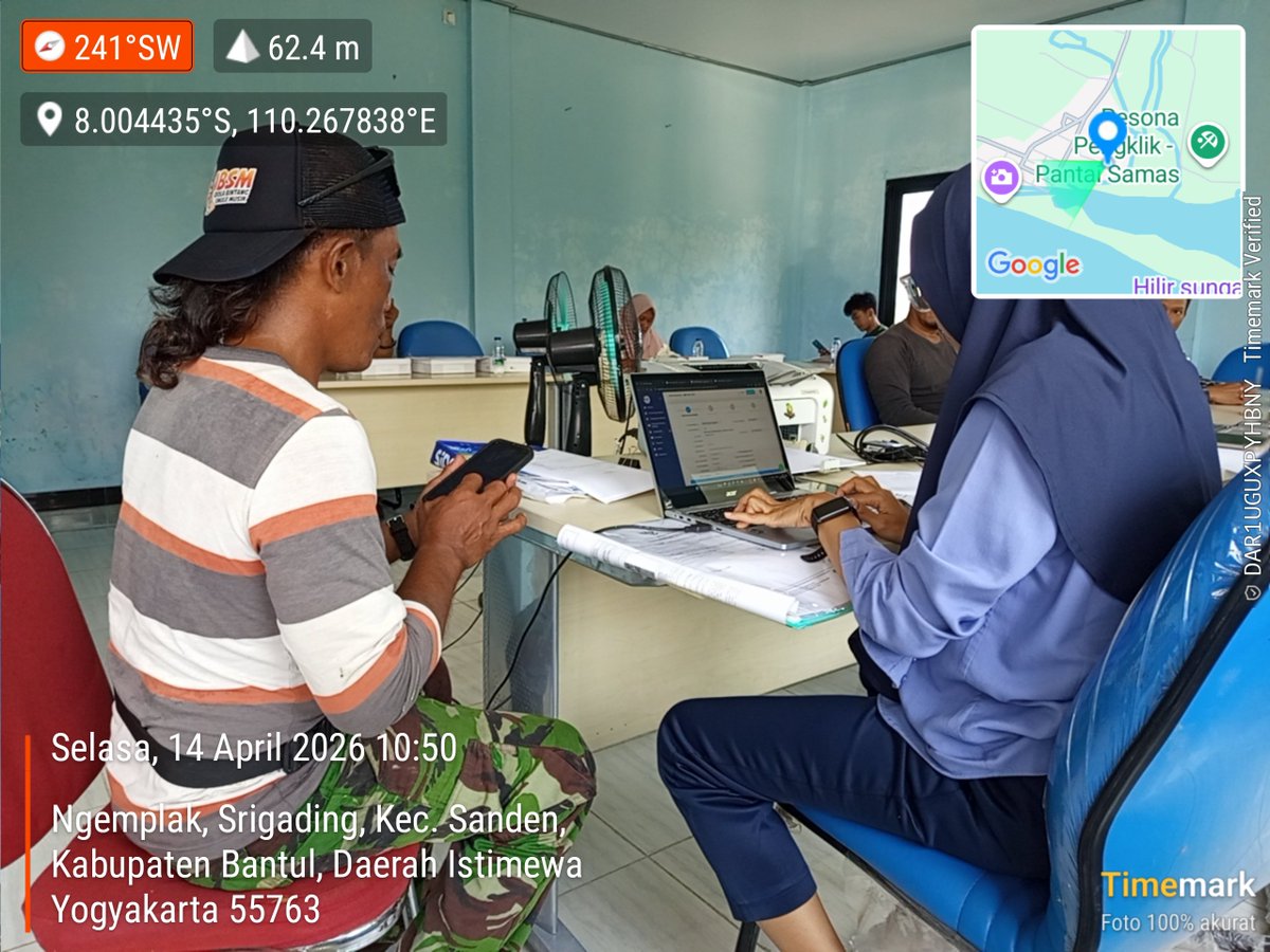 JohanYancco's tweet photo. Gerai Layanan Cepat Izin Perikanan Tangkap (LANCIP) NIB, PAS KECIL &amp; EBKP bersama DKP DIY &amp; DPMPTSP Kab. Bantul
#KKP #DJPB #BPPSDMKB #PUSLUH #BRPBATPPbogor https://t.co/s6Yq2lIg0M