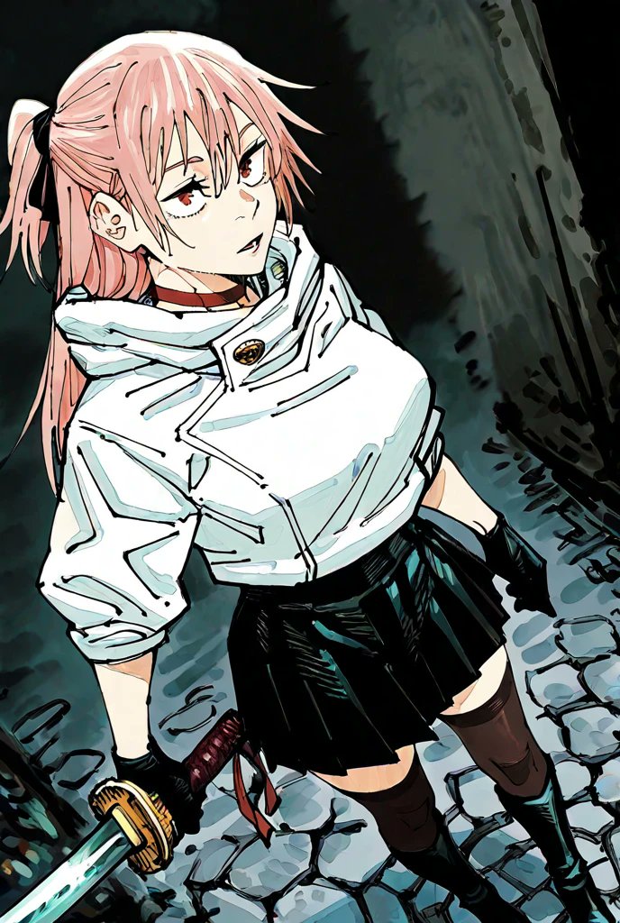 sd_zzz_'s tweet photo. ちょっと制服っぽいのなんなんだ
白衣のプロンプトに引っ張られてる？ https://t.co/rG6tMt0gUu