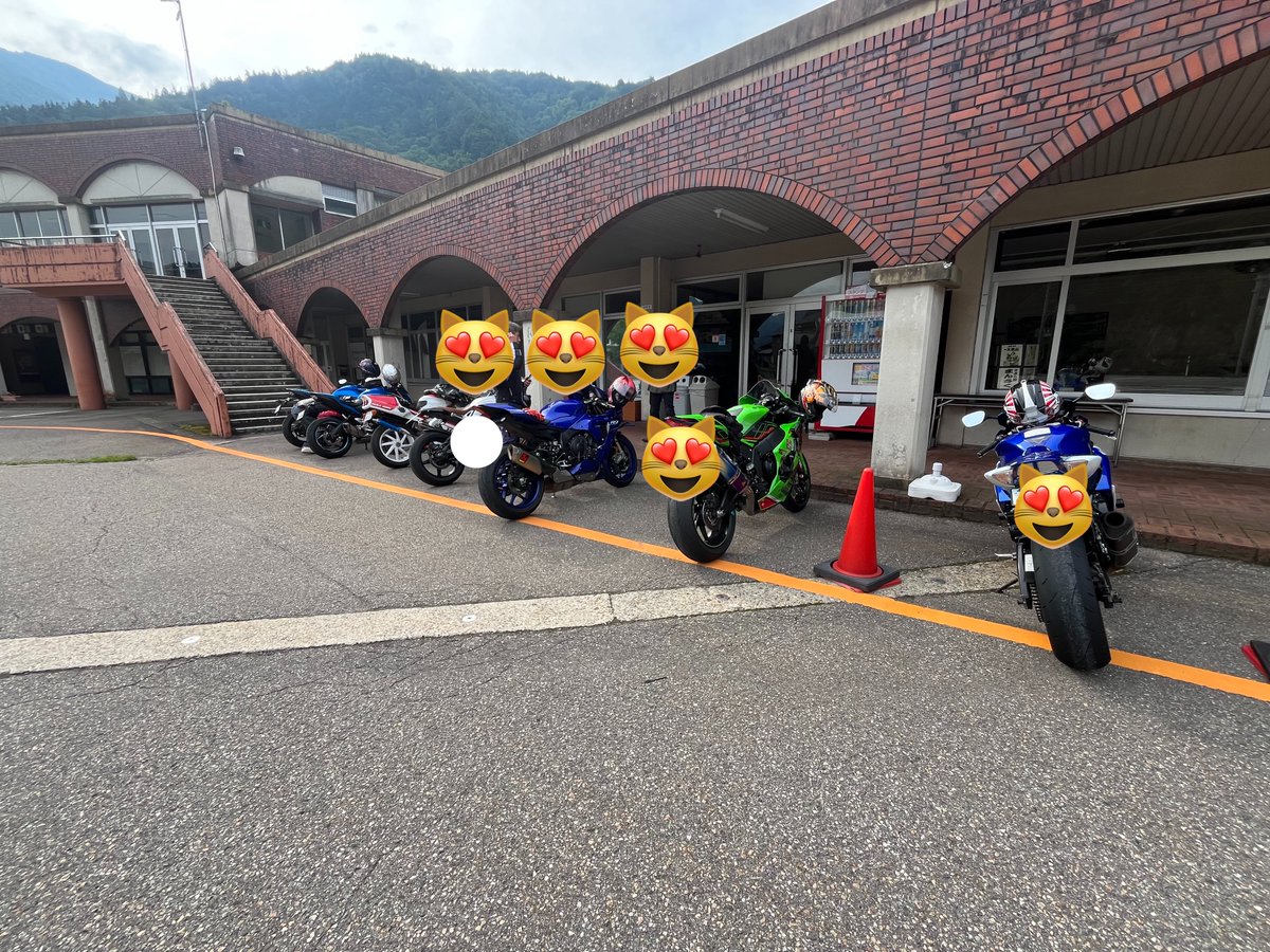 ngo8383's tweet photo. 久しぶりの304行ったら猛者しかおらん🏍️このあと更にMさんたかふみ2人でランデブーして来てた^_^ https://t.co/xNjSPDw5oW