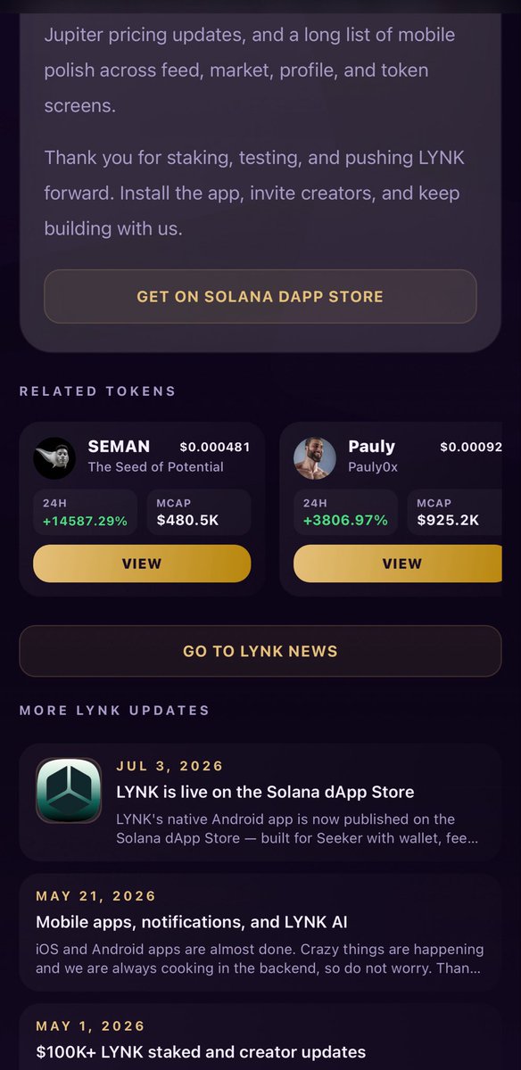 LYNKTOKEN's tweet photo. Bullish on @solana 🧘

HZG1RVn4zcRM7zEFEVGYPGoPzPAWAj2AAdvQivfmLYNK

$LYNK 🆙 X @THELYNKAPP https://t.co/VjdLlTRs6Z