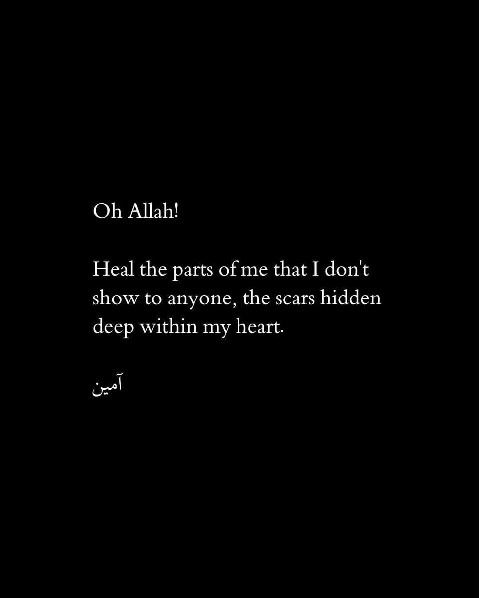 Astridueil's tweet photo. Ya Allah, heal the parts of me that no one sees, ease the pain I cannot explain, and replace every hurt with peace. Ameen https://t.co/YiQmnC9wXi