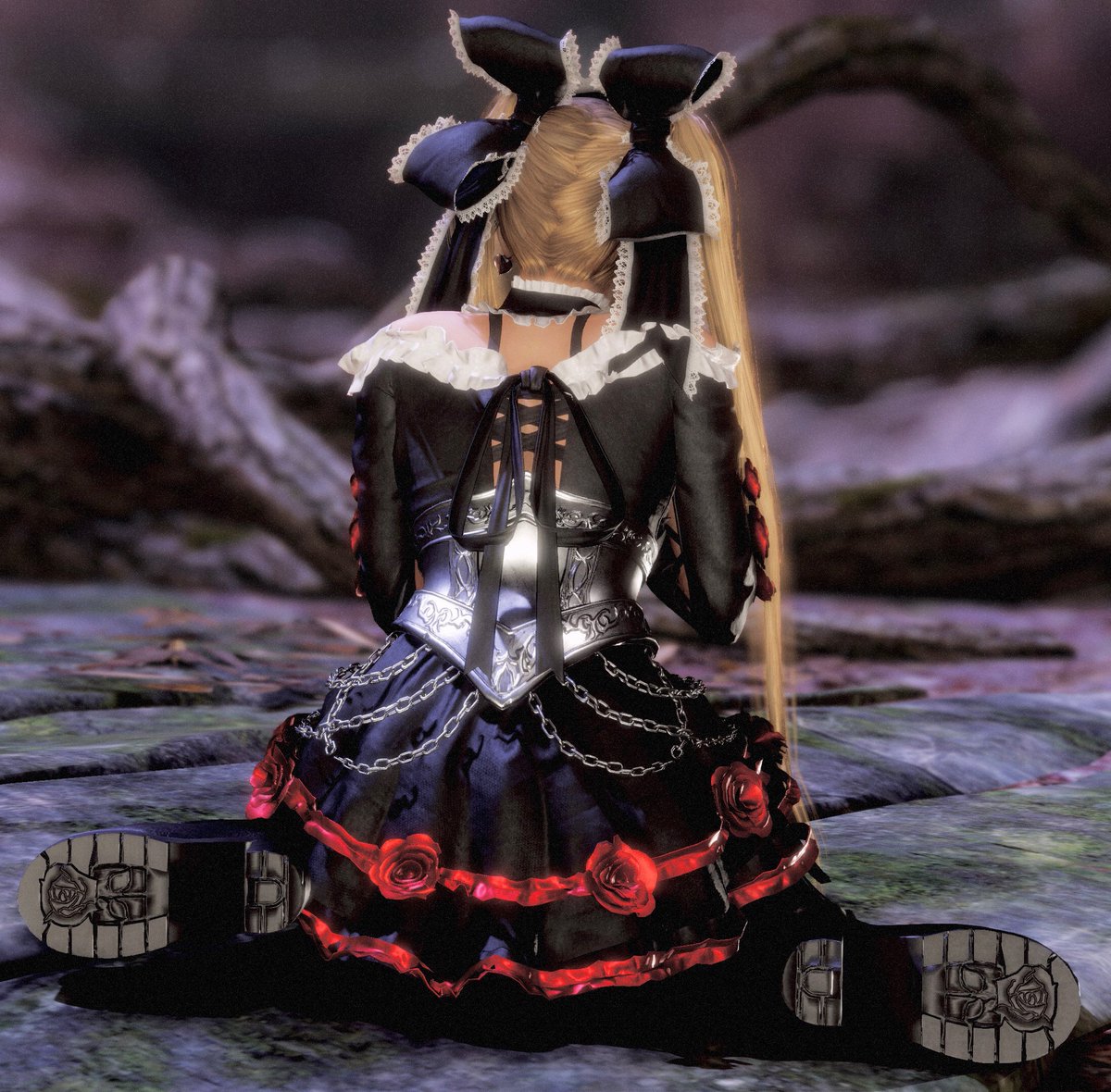 chocolat noir 🍫 #マリー・ローズ #DOA6LR