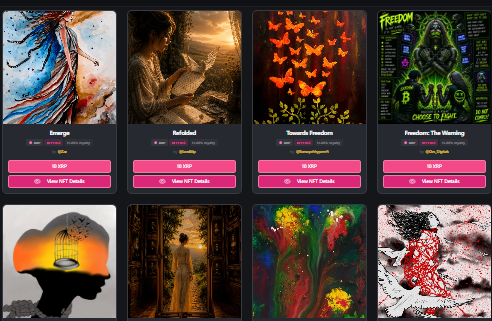 NftSunage's tweet photo. #FREEDOM collection @lady_cafe1 is LIVE! 

🔹36 artists
🔸70 1/1s artworks
🔹10 SOLD! 🥳🥳🥳

Much love and huge shout out to the beautiful souls who have collected artworks from this collaboration:

@FomoOnX x3
@KazspeakArt x3
@MarcelK_89 x2
@IN_FINITY 
@cornxrpl 

Check out the remaining 60 masterpieces available 🔗👇