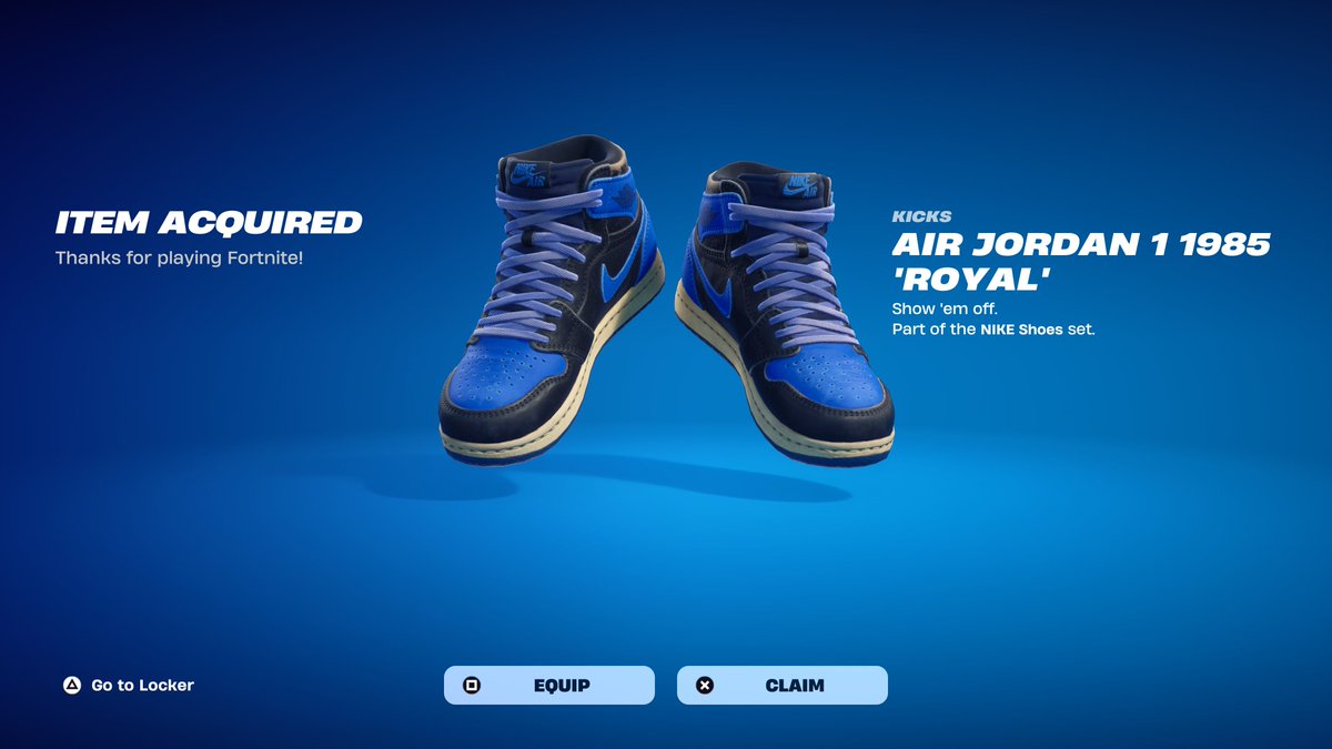 FortniteFNLK's tweet photo. Fortnite Kicks Giveaway 🎁

To Enter: 
❤️♻️ LIKE &amp; RETWEET
📲 FOLLOW @FortniteFNLK @braniyt 
🛑 SUBSCRIBE https://t.co/0sQIWluR6V
🎙️JOIN DISCORD https://t.co/WdRCsdUAQq
✅ COMMENT “DONE” https://t.co/0g7z7Ot0IO