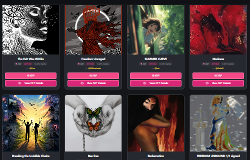 NftSunage's tweet photo. #FREEDOM collection @lady_cafe1 is LIVE! 

🔹36 artists
🔸70 1/1s artworks
🔹10 SOLD! 🥳🥳🥳

Much love and huge shout out to the beautiful souls who have collected artworks from this collaboration:

@FomoOnX x3
@KazspeakArt x3
@MarcelK_89 x2
@IN_FINITY 
@cornxrpl 

Check out the remaining 60 masterpieces available 🔗👇