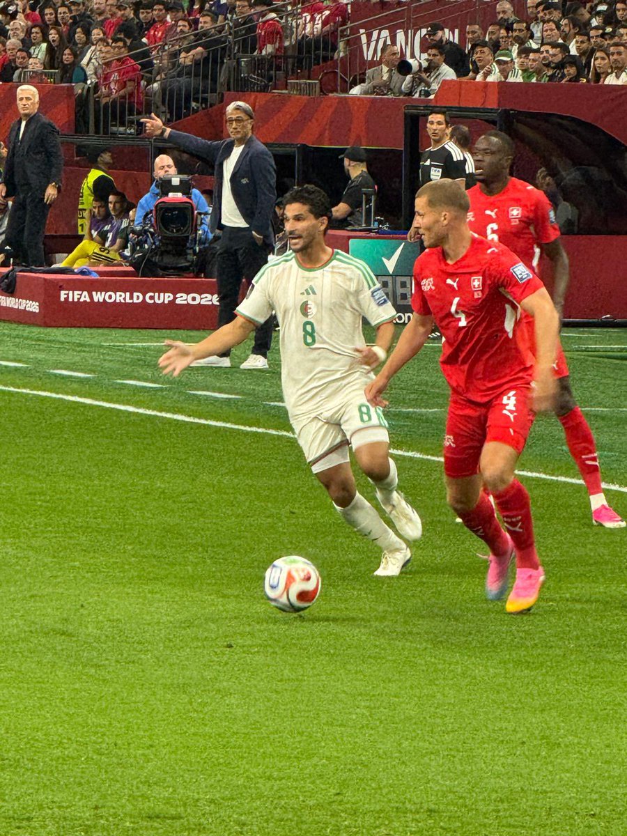 Soccerphile's tweet photo. #BreelEmbolo and #DanNdoye scored both scored as #Switzerland beat #Algeria in #Vancouver 
Switzerland will play the winner of Colombia &amp; Ghana in Kansas City https://t.co/V81SF5wzIq